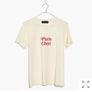 Exclusive Madewell x Sezane Paris Graphic Tee